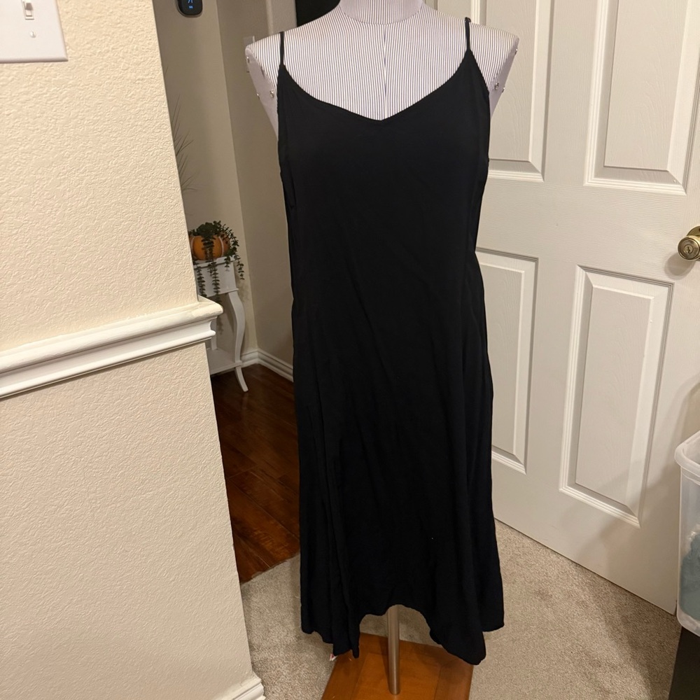 Fit & Flare Tie-Front Cami Midi Dress I Old Navy XL
